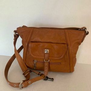Stone Mountain women’s brown western crossbody purse